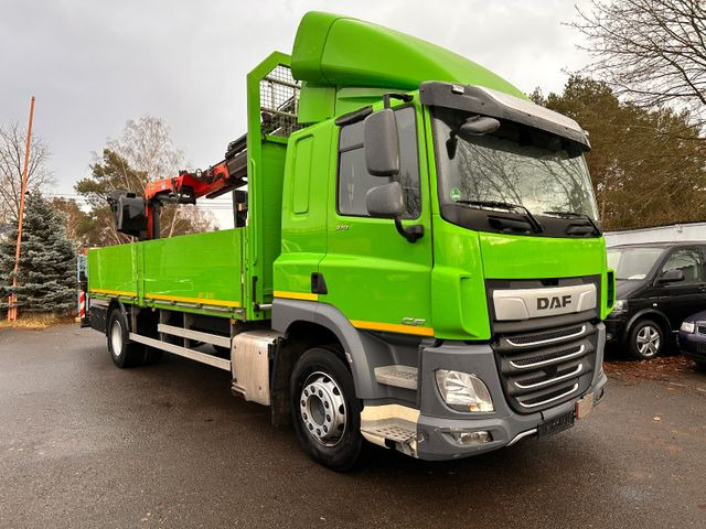 DAF CF 370 mit Kran Klima Tempomat - Planbil, Kranbil: bilde 2 DAF CF 370 mit Kran Klima Tempomat - Planbil, Kranbil: bilde 2