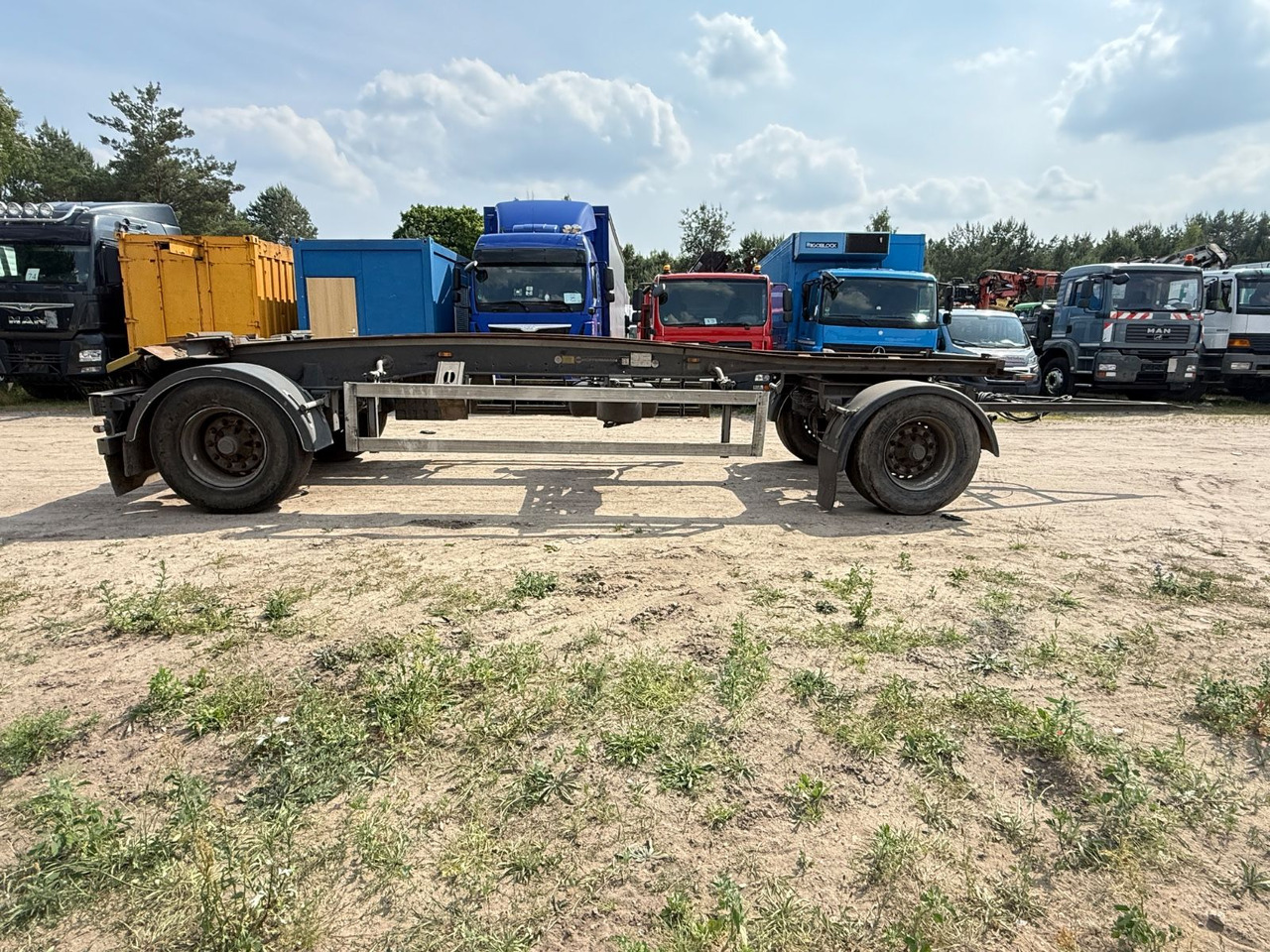 Hüffermann HSA 18.70 - Krokhenger/ Liftdumper henger: bilde 3 Hüffermann HSA 18.70 - Krokhenger/ Liftdumper henger: bilde 3
