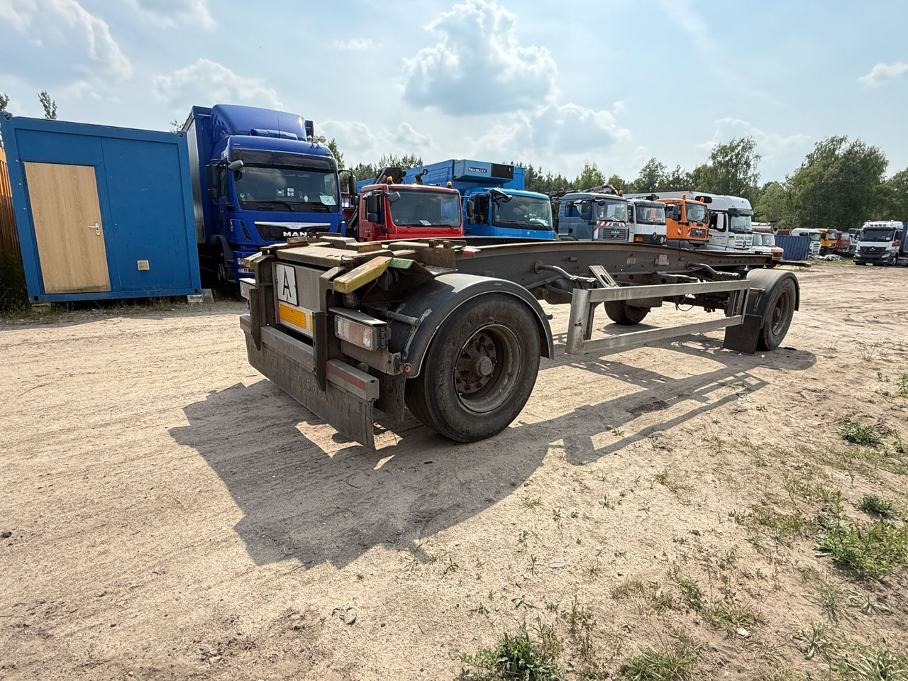 Hüffermann HSA 18.70 - Krokhenger/ Liftdumper henger: bilde 4 Hüffermann HSA 18.70 - Krokhenger/ Liftdumper henger: bilde 4