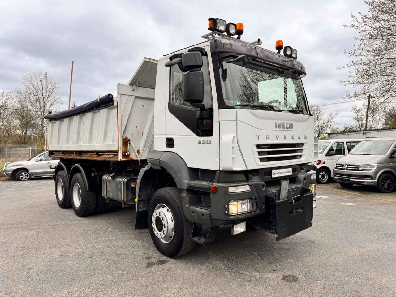 Iveco Magirus 450 6x6 Kipper - Tippbil: bilde 2 Iveco Magirus 450 6x6 Kipper - Tippbil: bilde 2