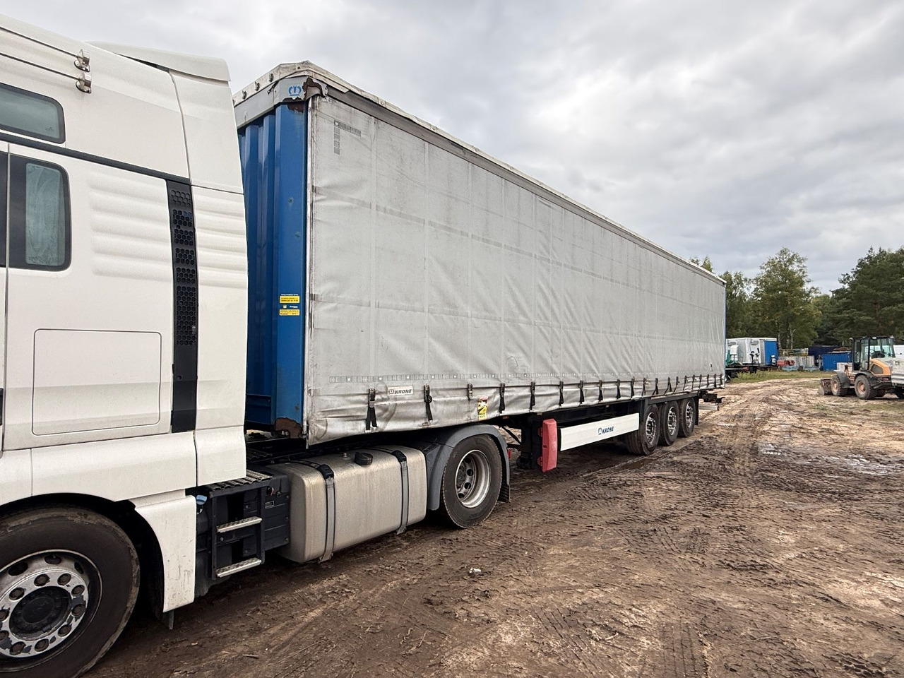 Krone SD Pritsche-Plane - Gardintrailer: bilde 2 Krone SD Pritsche-Plane - Gardintrailer: bilde 2