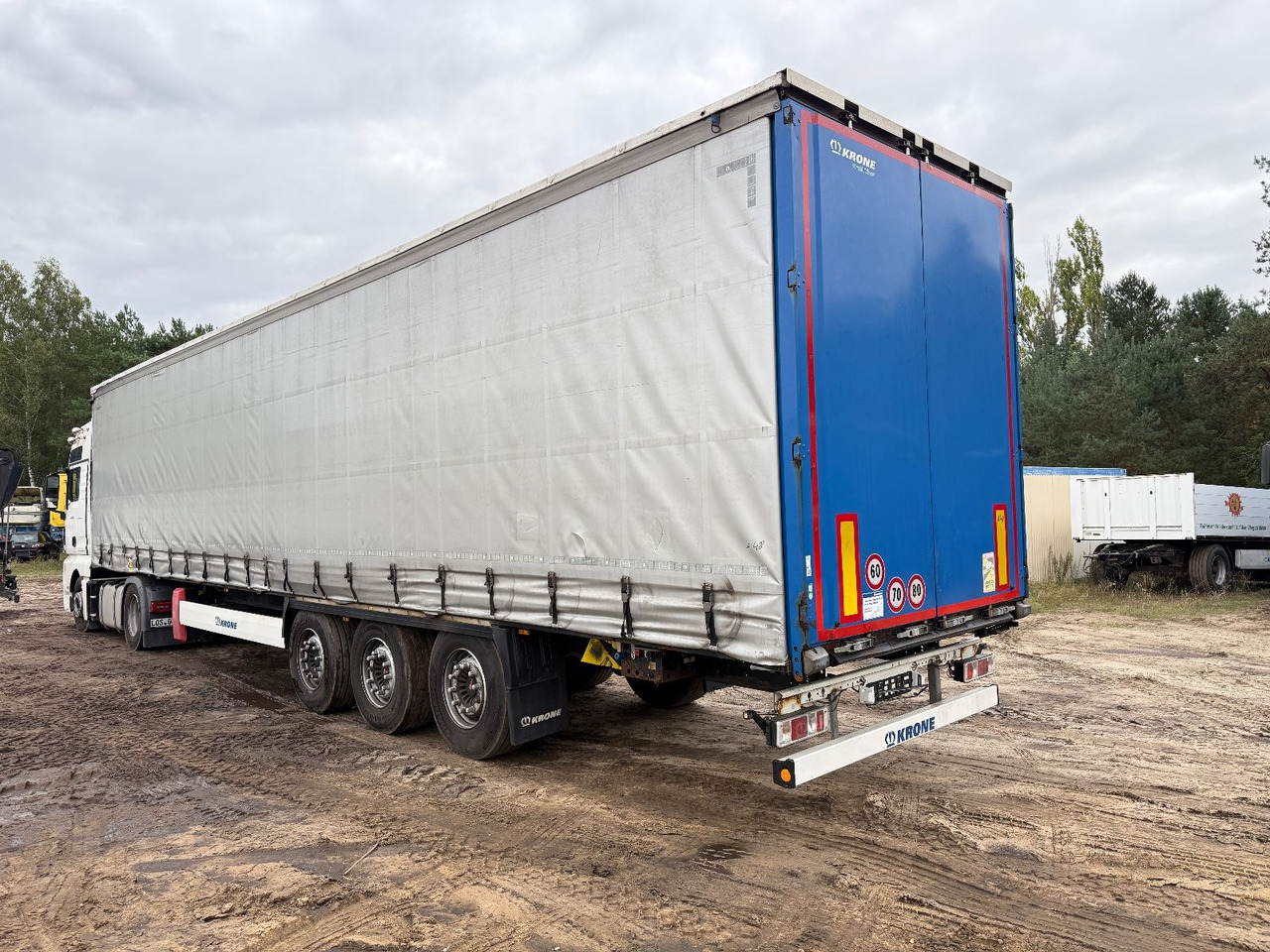 Krone SD Pritsche-Plane - Gardintrailer: bilde 3 Krone SD Pritsche-Plane - Gardintrailer: bilde 3