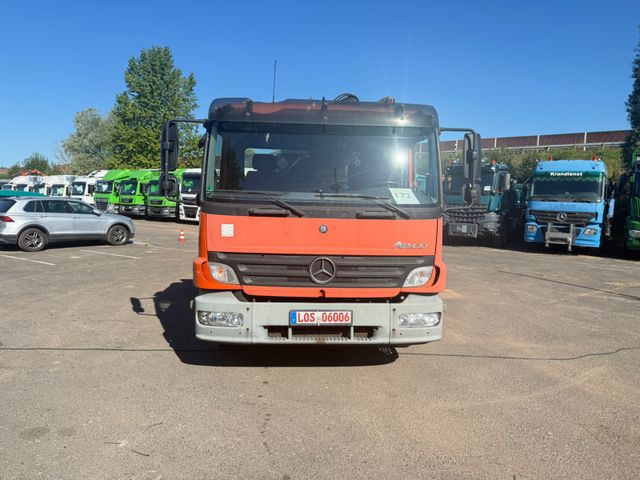 Mercedes-Benz Atego 1223 mit Kran MKG HLK 76 - Planbil, Kranbil: bilde 1 Mercedes-Benz Atego 1223 mit Kran MKG HLK 76 - Planbil, Kranbil: bilde 1