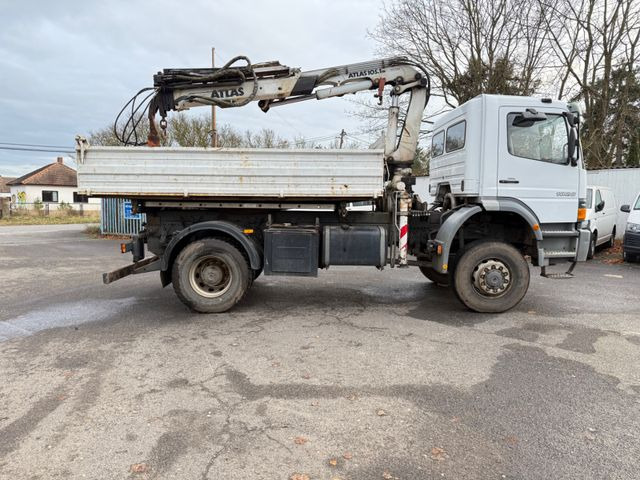 Mercedes-Benz Atego 1828 4x4 Kipper-Kran Atlas - Tippbil, Kranbil: bilde 5 Mercedes-Benz Atego 1828 4x4 Kipper-Kran Atlas - Tippbil, Kranbil: bilde 5