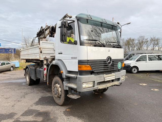 Mercedes-Benz Atego 1828 4x4 Kipper-Kran Atlas - Tippbil, Kranbil: bilde 3 Mercedes-Benz Atego 1828 4x4 Kipper-Kran Atlas - Tippbil, Kranbil: bilde 3
