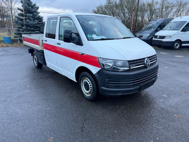 Volkswagen T6 Automatik Pritsche lang Doppelkabine - Varebil med plan: bilde 1 Volkswagen T6 Automatik Pritsche lang Doppelkabine - Varebil med plan: bilde 1