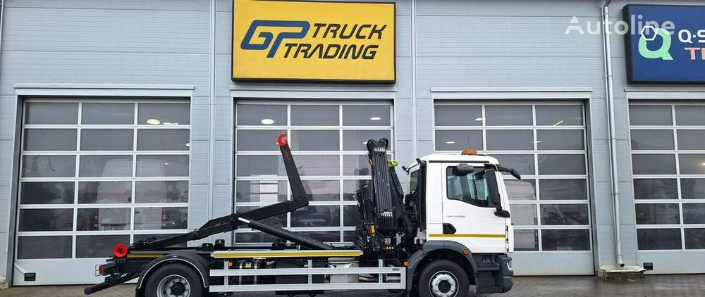 MAN TGM 15.250, hakowiec Janco/GP Lift + HDS Hiab - Søppelbil: bilde 2 MAN TGM 15.250, hakowiec Janco/GP Lift + HDS Hiab - Søppelbil: bilde 2