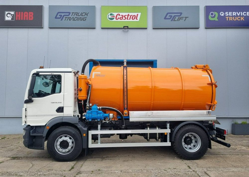 MAN TGM 18.250, zabudowa asenizacyjna Janco/GP Lift - Søppelbil: bilde 2 MAN TGM 18.250, zabudowa asenizacyjna Janco/GP Lift - Søppelbil: bilde 2