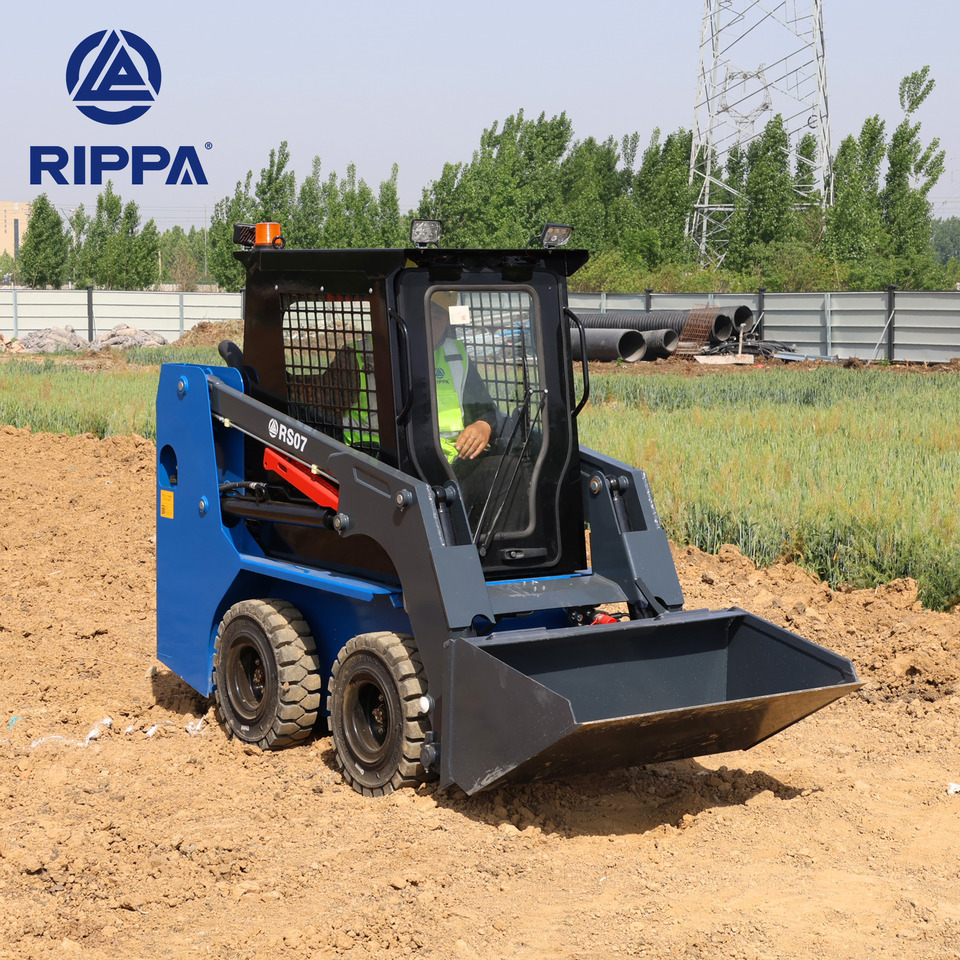 Rippa RS07 Compact Loader | 24.4hp Kubota Power | High Flow Dual Pump | Comfortable A/C Cabin - Kompaktlaster: bilde 1 Rippa RS07 Compact Loader | 24.4hp Kubota Power | High Flow Dual Pump | Comfortable A/C Cabin - Kompaktlaster: bilde 1