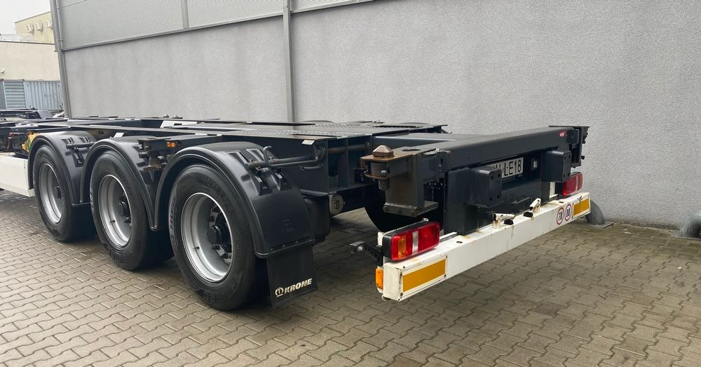 Container-transport/ Vekselflak semitrailer Krone SD: bilde 7