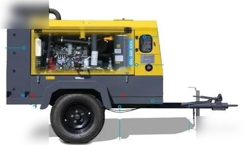 ATLAS COPCO 300 CFM - Luftkompressor: bilde 4 ATLAS COPCO 300 CFM - Luftkompressor: bilde 4
