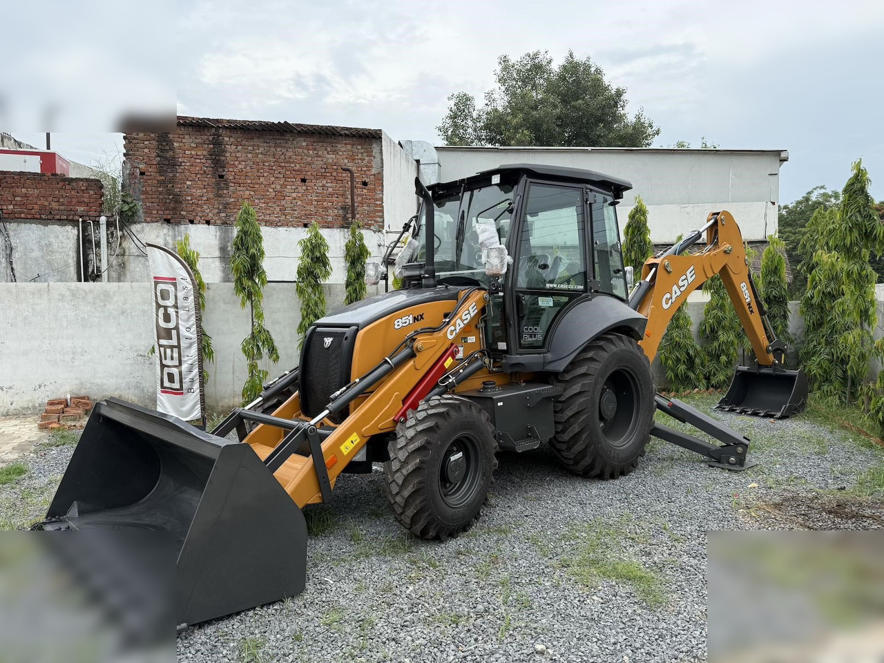 CASE 851NX CP - Traktorgraver: bilde 1 CASE 851NX CP - Traktorgraver: bilde 1
