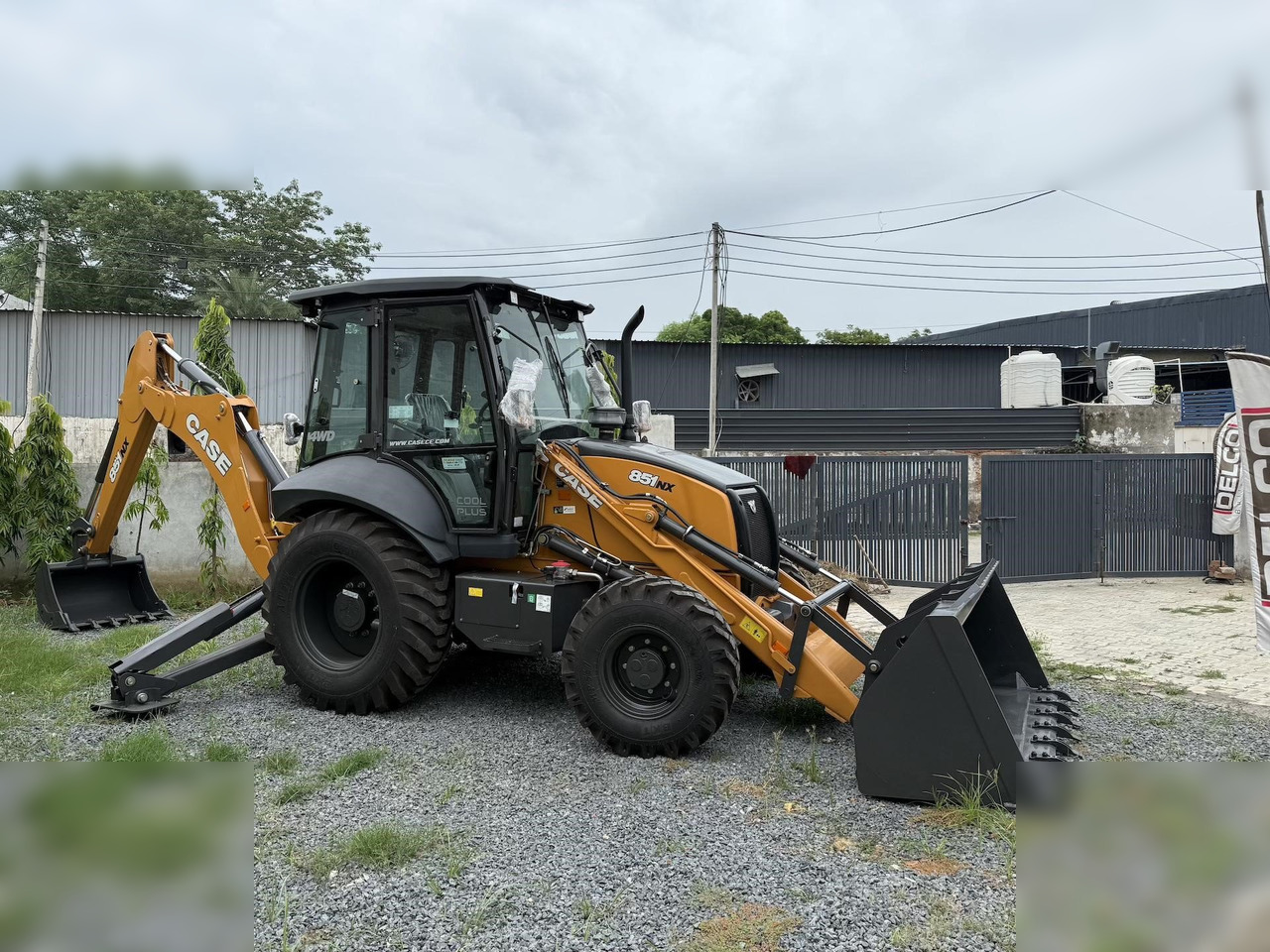 Ny Traktorgraver CASE 851NX CP: bilde 7