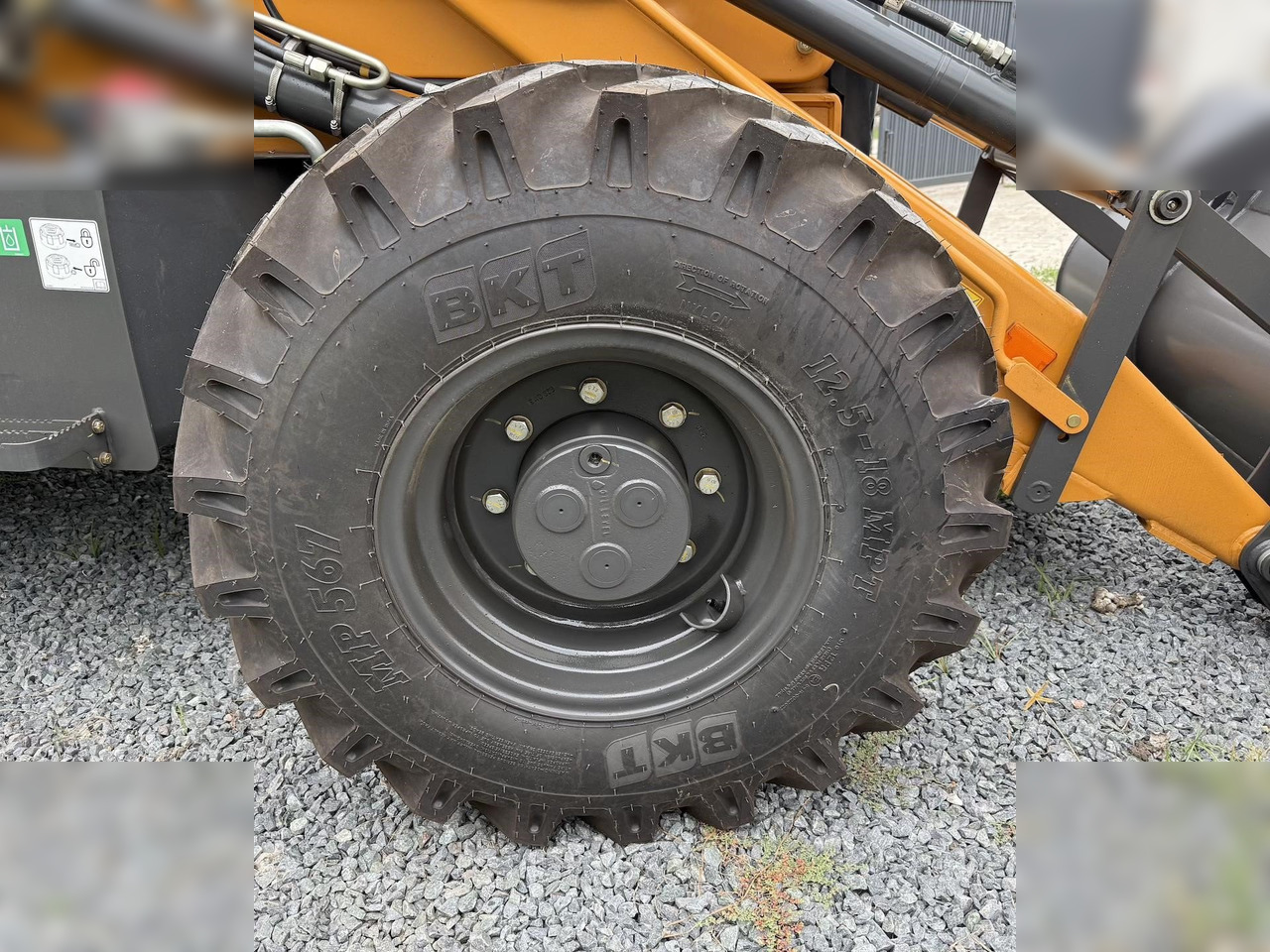 Ny Traktorgraver CASE 851NX CP: bilde 9