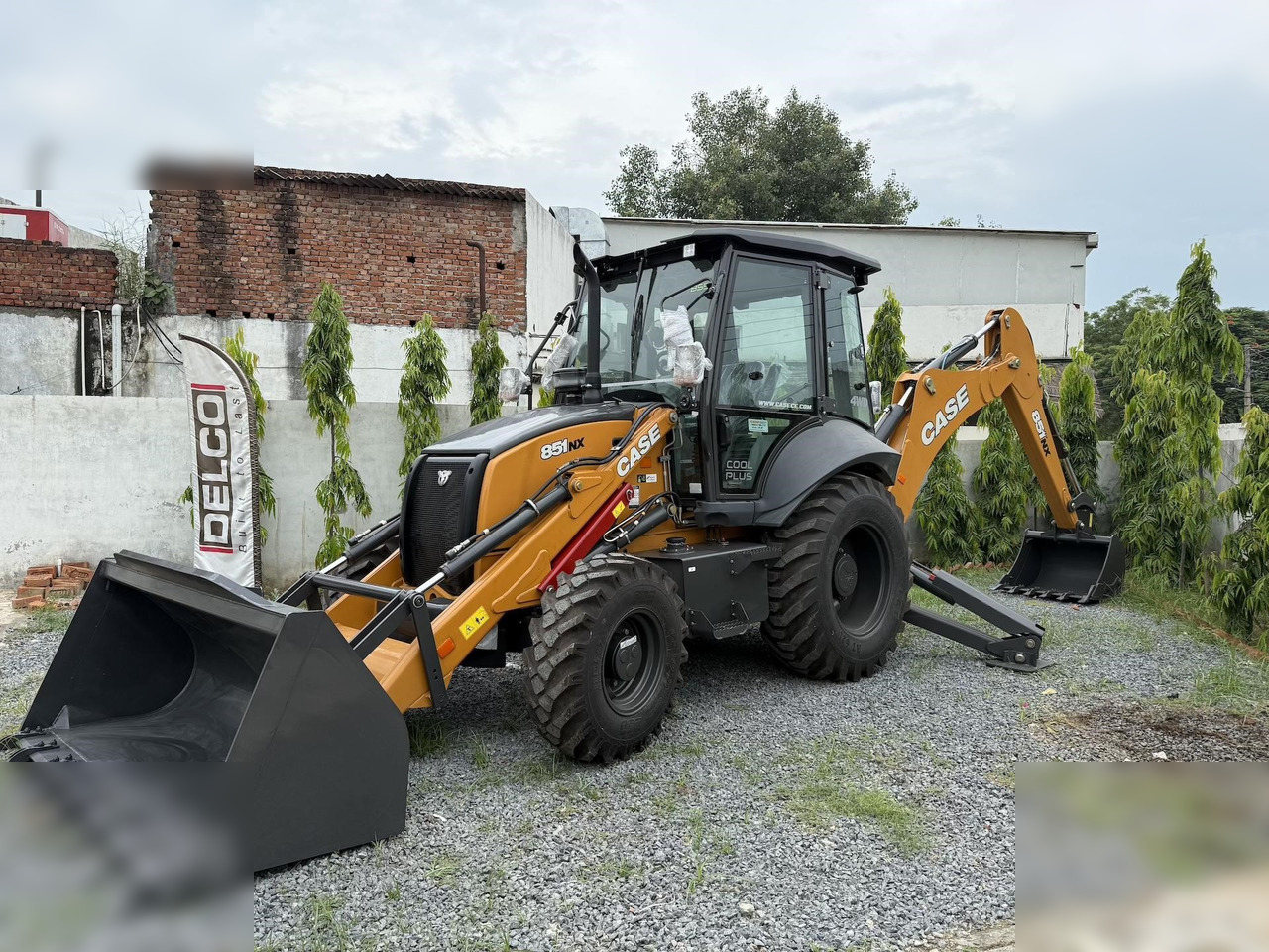 CASE 851NX CP - Traktorgraver: bilde 3 CASE 851NX CP - Traktorgraver: bilde 3