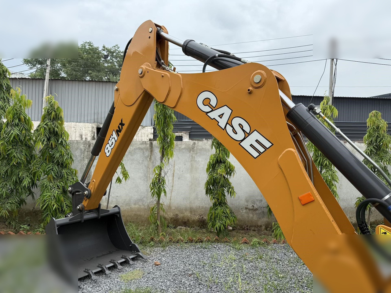 Ny Traktorgraver CASE 851NX CP: bilde 12