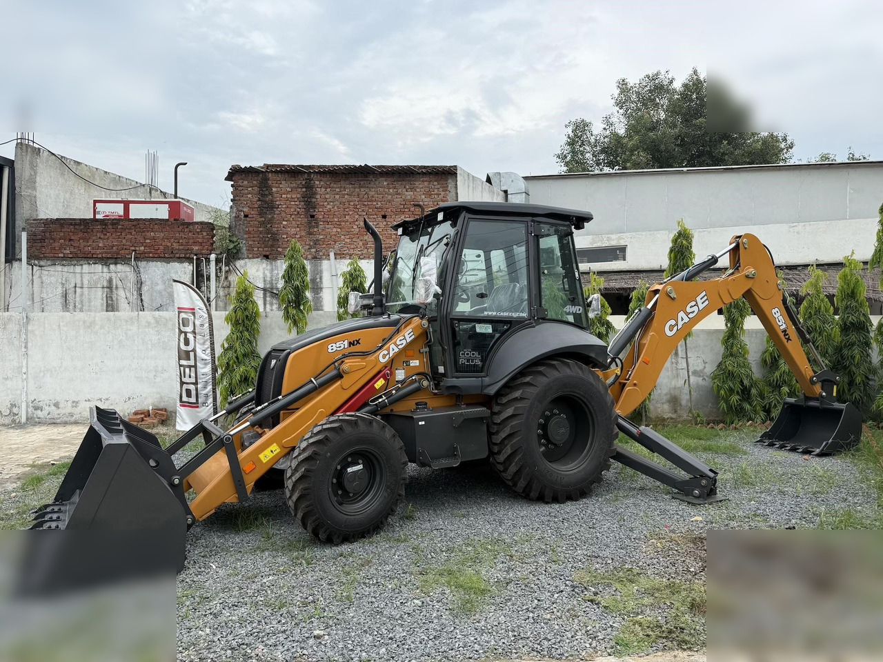 CASE 851NX CP - Traktorgraver: bilde 1 CASE 851NX CP - Traktorgraver: bilde 1