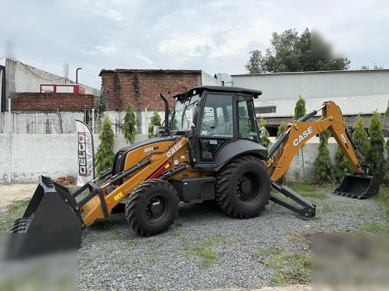 CASE 851NX CP - Traktorgraver: bilde 3 CASE 851NX CP - Traktorgraver: bilde 3