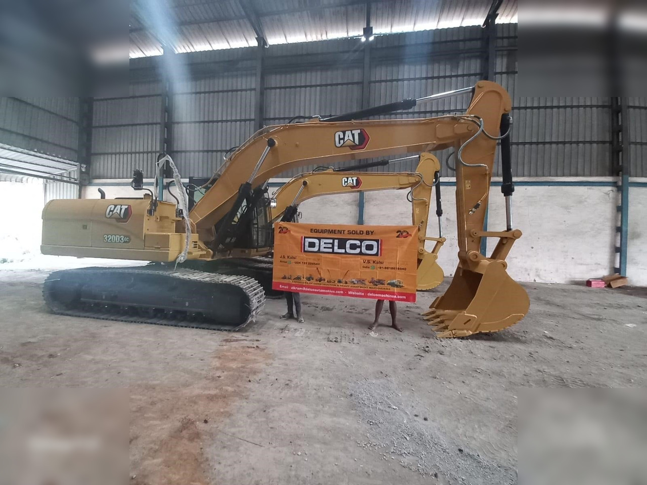 CATERPILLAR 320D3GC - Beltegraver: bilde 1 CATERPILLAR 320D3GC - Beltegraver: bilde 1