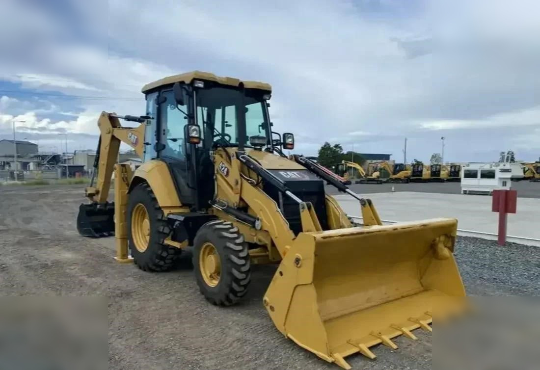 CATERPILLAR 424 - Traktorgraver: bilde 1 CATERPILLAR 424 - Traktorgraver: bilde 1