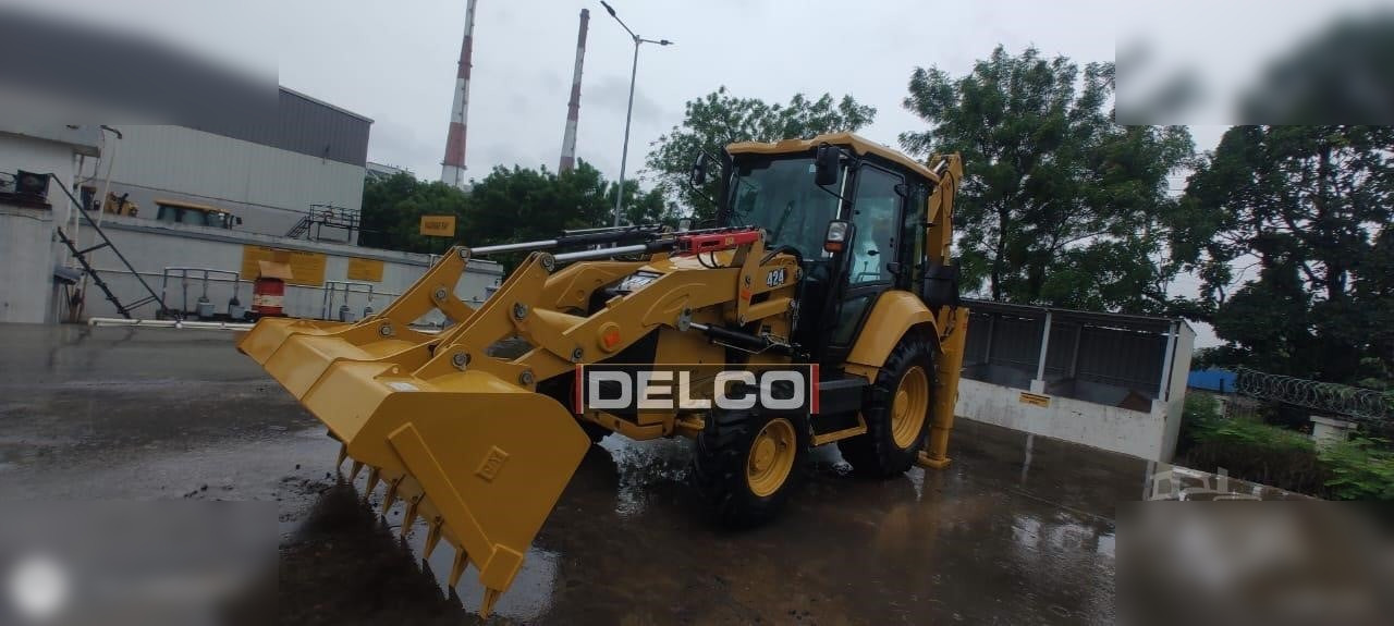 CATERPILLAR 424 - Traktorgraver: bilde 1 CATERPILLAR 424 - Traktorgraver: bilde 1