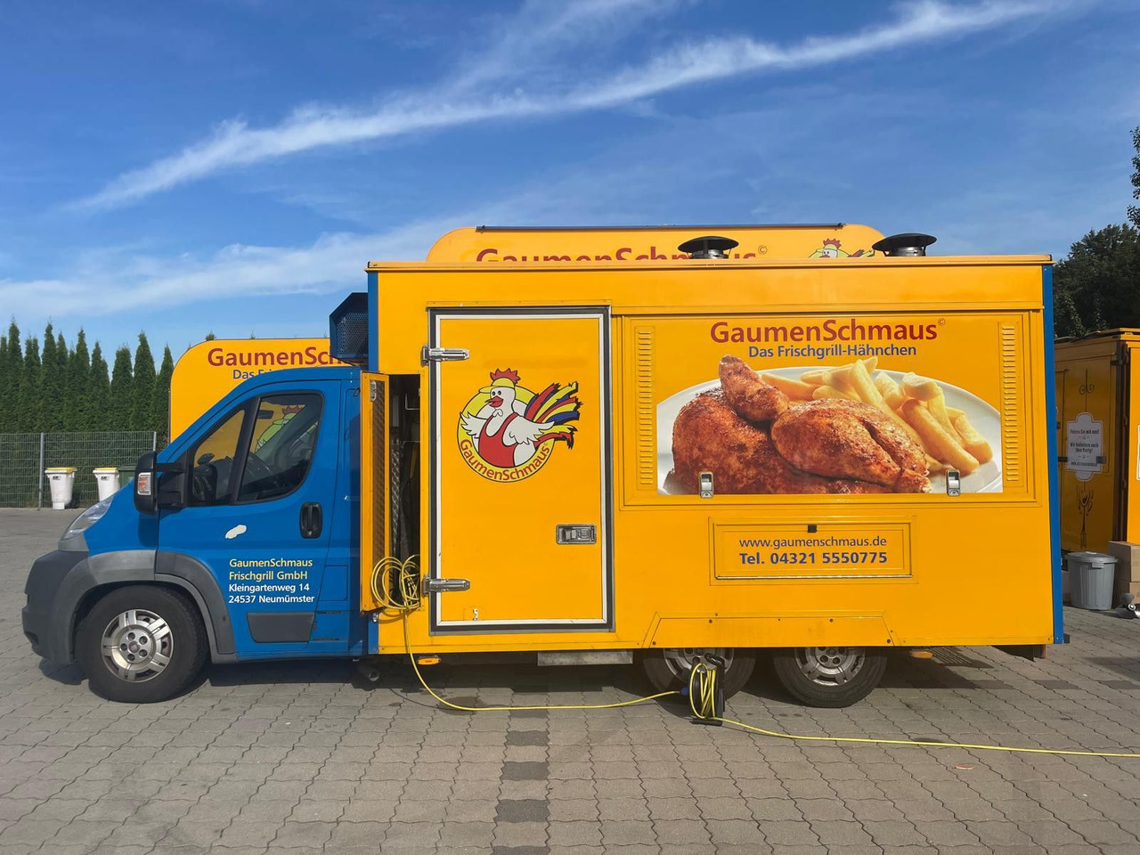 Fiat Hähnchengrill mobil Foodtruck - Matbil: bilde 2 Fiat Hähnchengrill mobil Foodtruck - Matbil: bilde 2