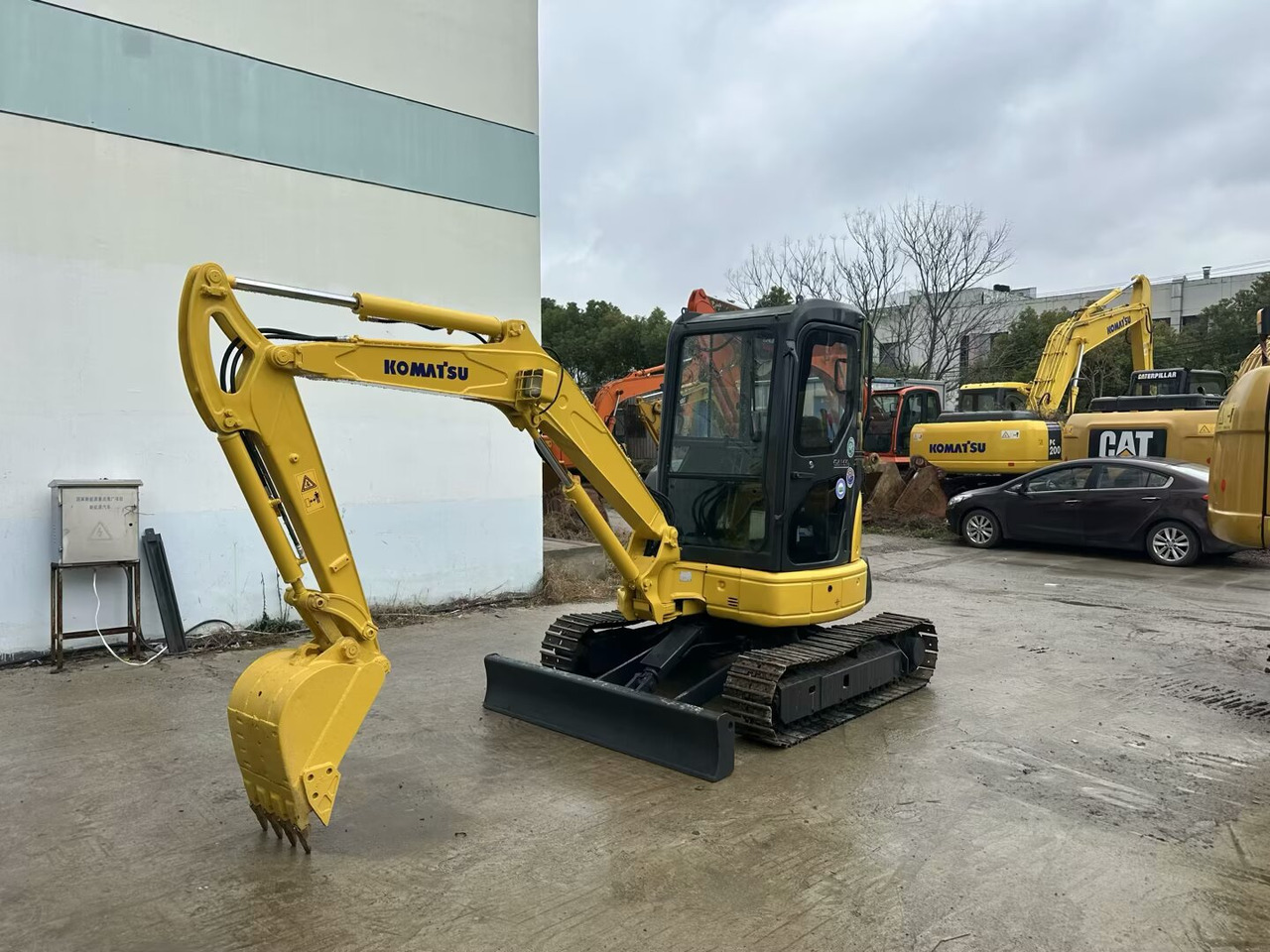 Komatsu pc35MR - Minigraver: bilde 2 Komatsu pc35MR - Minigraver: bilde 2
