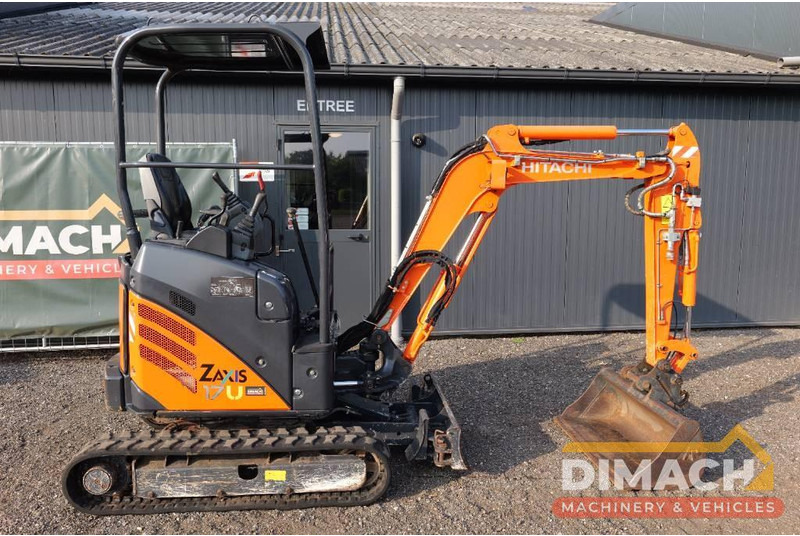 Hitachi ZX 17 CW05 hydraulische snelwissel - Minigraver: bilde 2 Hitachi ZX 17 CW05 hydraulische snelwissel - Minigraver: bilde 2