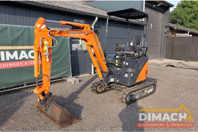Hitachi ZX 17 CW05 hydraulische snelwissel - Minigraver: bilde 5 Hitachi ZX 17 CW05 hydraulische snelwissel - Minigraver: bilde 5