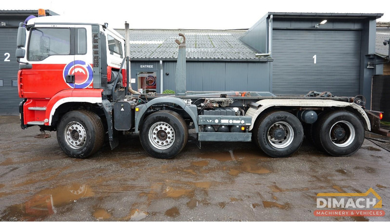 MAN H39 8x4*2 blad blad geveerd - NL auto - VDL haakarm 30 tons - Euro 3 - aanhangerkoppeling - airco - Krokbil: bilde 2 MAN H39 8x4*2 blad blad geveerd - NL auto - VDL haakarm 30 tons - Euro 3 - aanhangerkoppeling - airco - Krokbil: bilde 2