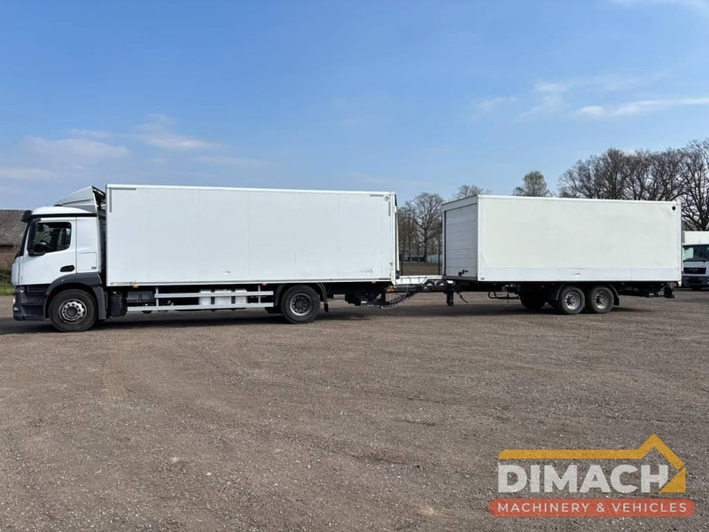 Mercedes-Benz Actros 1833 4x2 - aanhanger koffer, Euro 6 - Skapbil: bilde 1 Mercedes-Benz Actros 1833 4x2 - aanhanger koffer, Euro 6 - Skapbil: bilde 1