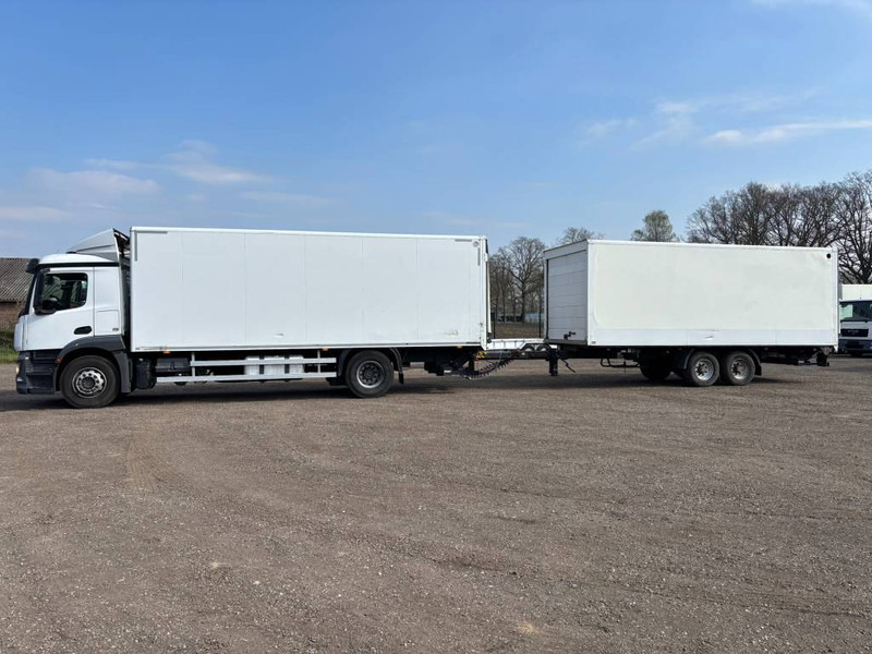 Mercedes-Benz Antos 1833 Euro6 4x2 + anhanger koffer - Skapbil: bilde 1 Mercedes-Benz Antos 1833 Euro6 4x2 + anhanger koffer - Skapbil: bilde 1