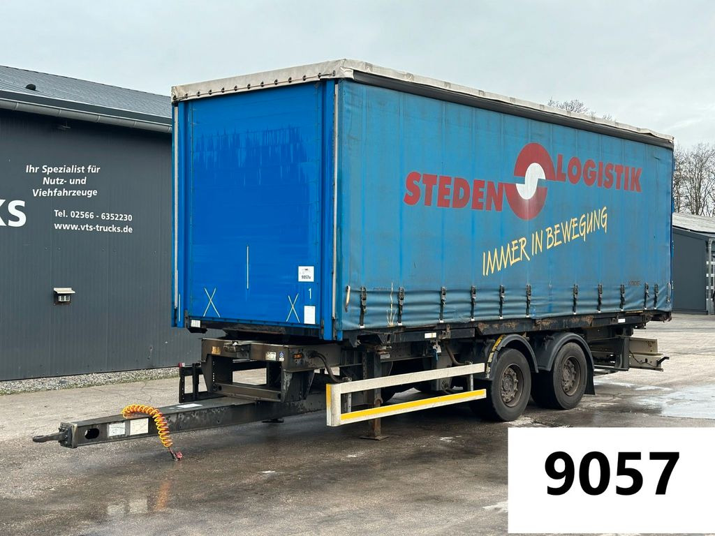 Container-transport/ Vekselflak tilhenger Schmitz Cargobull Tandem BDF-Lafette + Kögel Enco 74 Wechselbrücke: bilde 1