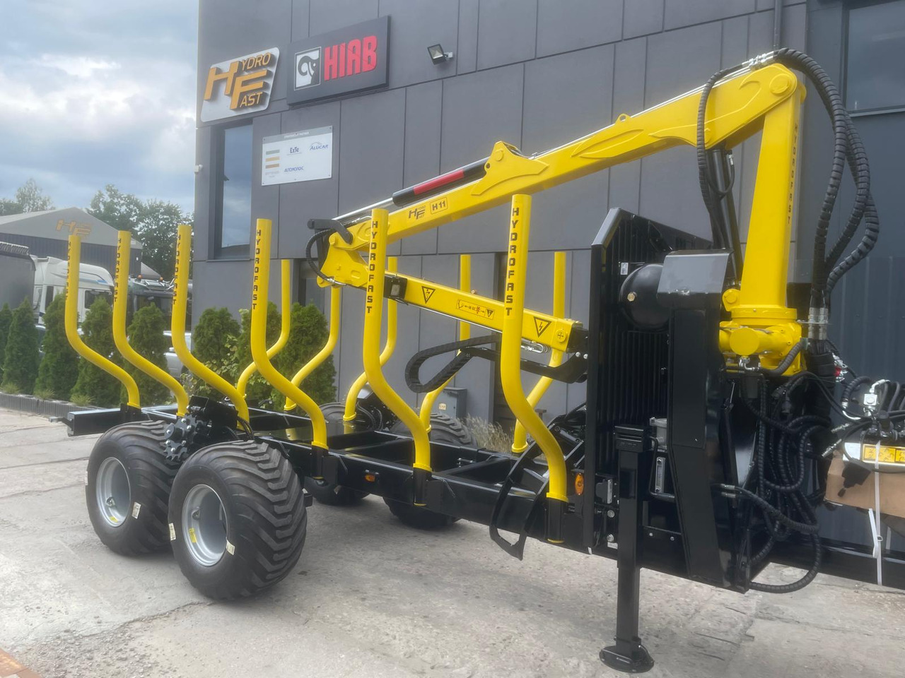 Skogsvogn HYDROFAST Przyczepa leśna / Timber trailer / Holzanhänger / Remorque à bois / Remolque para madera: bilde 7 Skogsvogn HYDROFAST Przyczepa leśna / Timber trailer / Holzanhänger / Remorque à bois / Remolque para madera: bilde 7