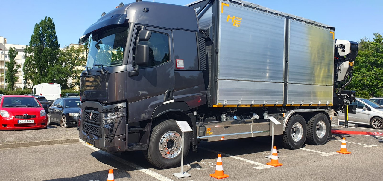 RENAULT C6x4 biomass transport tipper super structure body in stock / C6x4 Kippaufbau für Biomassetransport/ Benne basculante C6x4 pour le transport de biomasse / Carrocería basculante C6x4 para transporte - Tømmerbil: bilde 3 RENAULT C6x4 biomass transport tipper super structure body in stock / C6x4 Kippaufbau für Biomassetransport/ Benne basculante C6x4 pour le transport de biomasse / Carrocería basculante C6x4 para transporte - Tømmerbil: bilde 3