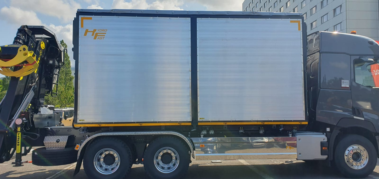 RENAULT C6x4 biomass transport tipper super structure body in stock / C6x4 Kippaufbau für Biomassetransport/ Benne basculante C6x4 pour le transport de biomasse / Carrocería basculante C6x4 para transporte - Tømmerbil: bilde 2 RENAULT C6x4 biomass transport tipper super structure body in stock / C6x4 Kippaufbau für Biomassetransport/ Benne basculante C6x4 pour le transport de biomasse / Carrocería basculante C6x4 para transporte - Tømmerbil: bilde 2