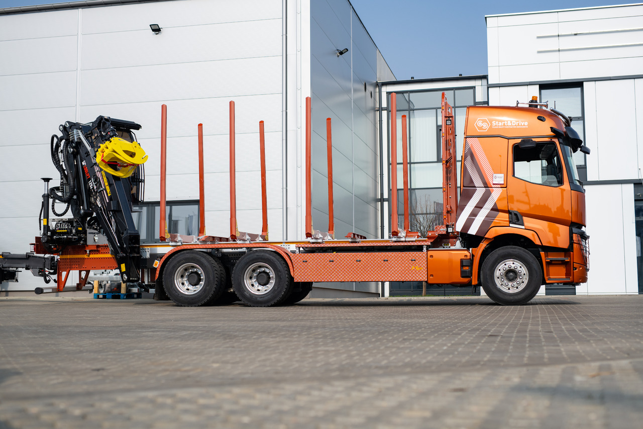 RENAULT TRUCKS C P6X4 Zabudowa do transportu drewna / Timber transport truck / Holztransportwagen/Camion de transport lemn - Tømmerbil, Elektrisk lastebil: bilde 1 RENAULT TRUCKS C P6X4 Zabudowa do transportu drewna / Timber transport truck / Holztransportwagen/Camion de transport lemn - Tømmerbil, Elektrisk lastebil: bilde 1