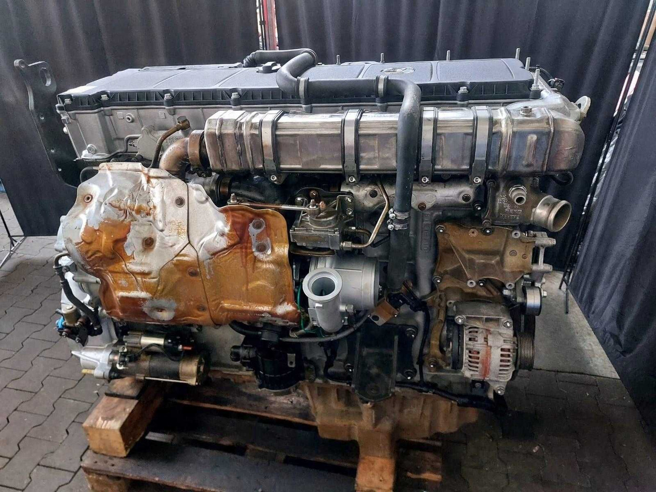 Silnik Mercedes OM 473 mp4 Setra Class Jaguar MTU Holmer ROPA Wirtgen - Motor: bilde 1 Silnik Mercedes OM 473 mp4 Setra Class Jaguar MTU Holmer ROPA Wirtgen - Motor: bilde 1