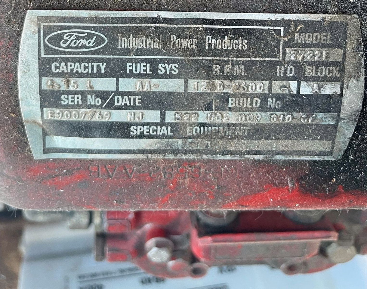 FORD MOTOR - Terrenggående gaffeltruck: bilde 4 FORD MOTOR - Terrenggående gaffeltruck: bilde 4