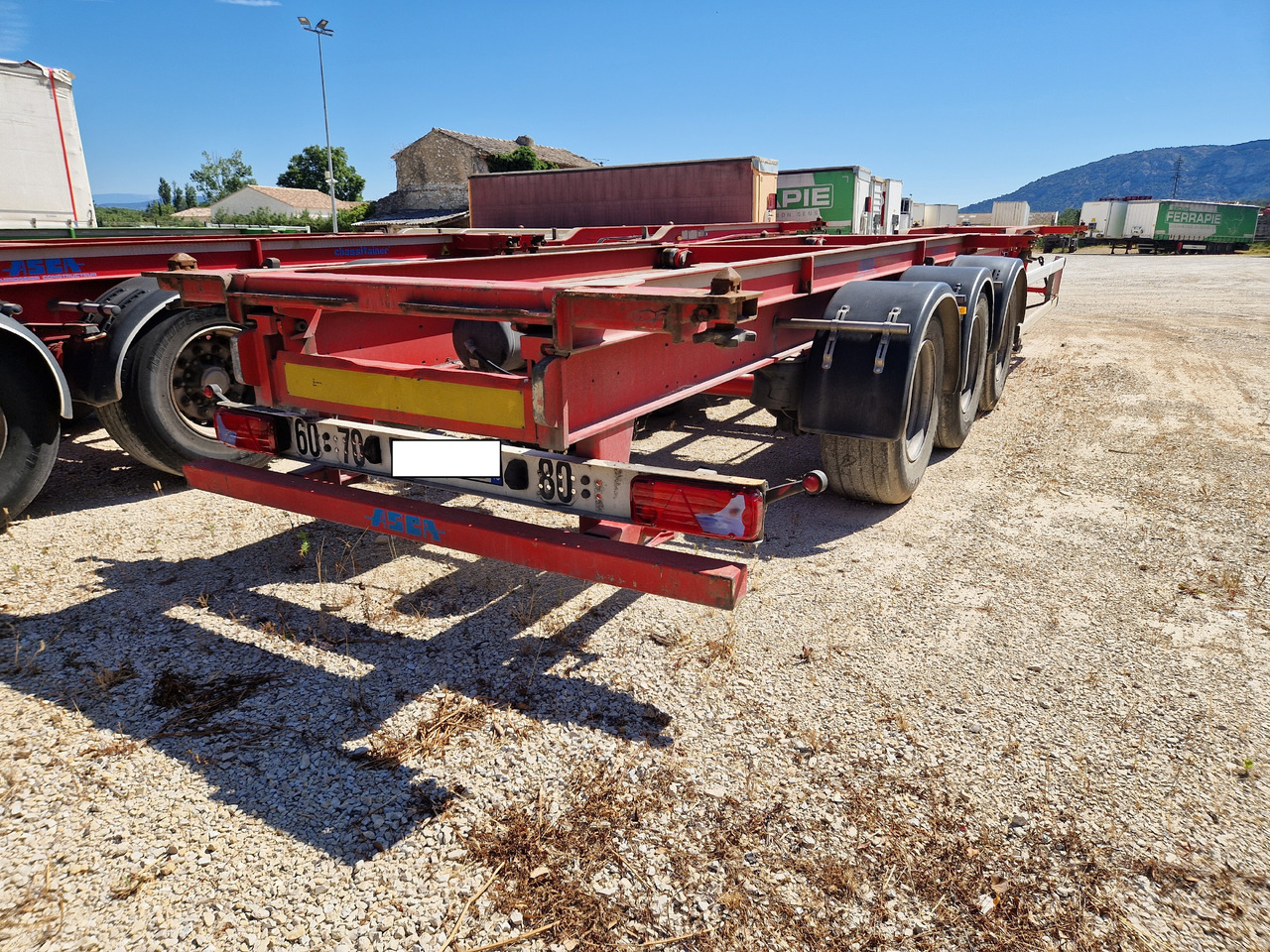 ASCA - Container-transport/ Vekselflak semitrailer: bilde 1 ASCA - Container-transport/ Vekselflak semitrailer: bilde 1