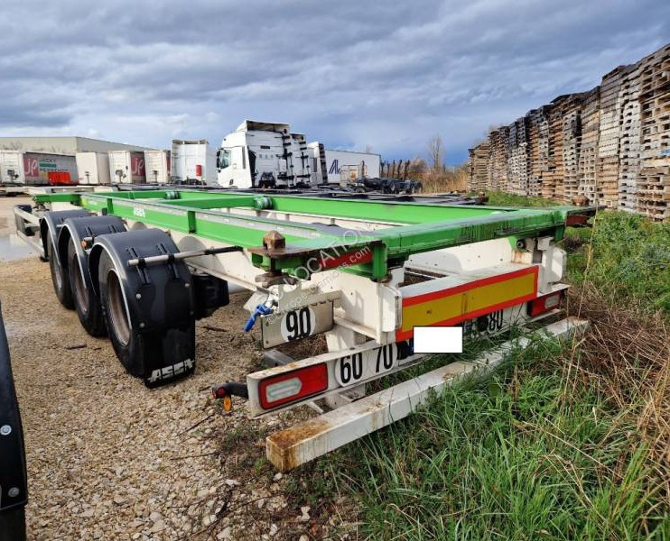 Asca CHARIOT COULISSANT - Container-transport/ Vekselflak semitrailer: bilde 1 Asca CHARIOT COULISSANT - Container-transport/ Vekselflak semitrailer: bilde 1