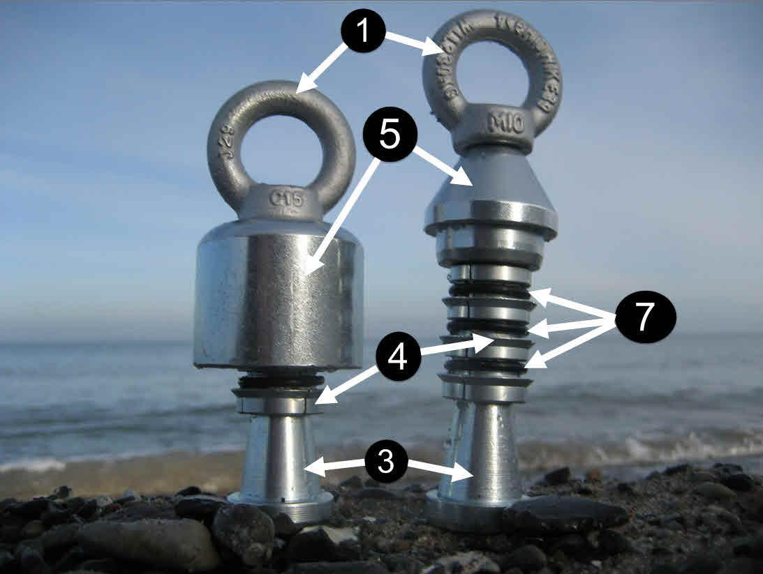 Hd Pe Rohrziehkopf Pulling Heads Towing Heads - Reservedeler for Styrt boring: bilde 5 Hd Pe Rohrziehkopf Pulling Heads Towing Heads - Reservedeler for Styrt boring: bilde 5