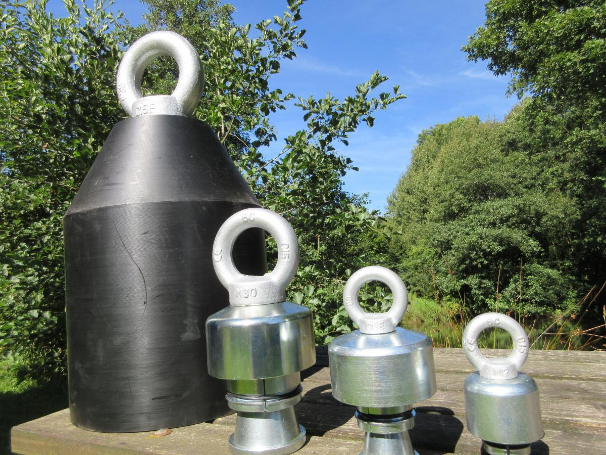 Vorschweißköpfe aus HDPE Weldingheads HDPE - Reservedeler for Styrt boring: bilde 1 Vorschweißköpfe aus HDPE Weldingheads HDPE - Reservedeler for Styrt boring: bilde 1