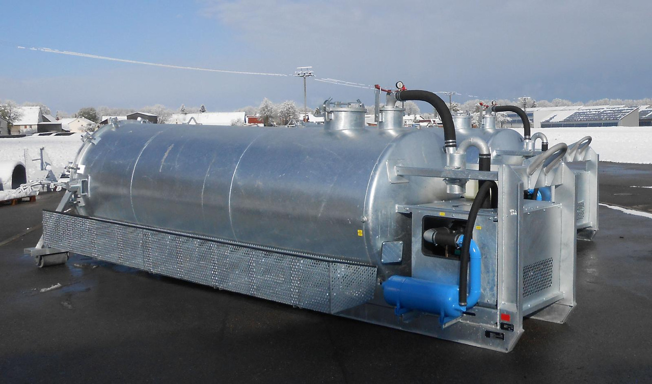 S-Vac 8.5 m³ Saugfass Druckfass Vacuum suction systems are are fully integrated at the HDD jobsite from today. - Tankcontainer: bilde 5 S-Vac 8.5 m³ Saugfass Druckfass Vacuum suction systems are are fully integrated at the HDD jobsite from today. - Tankcontainer: bilde 5