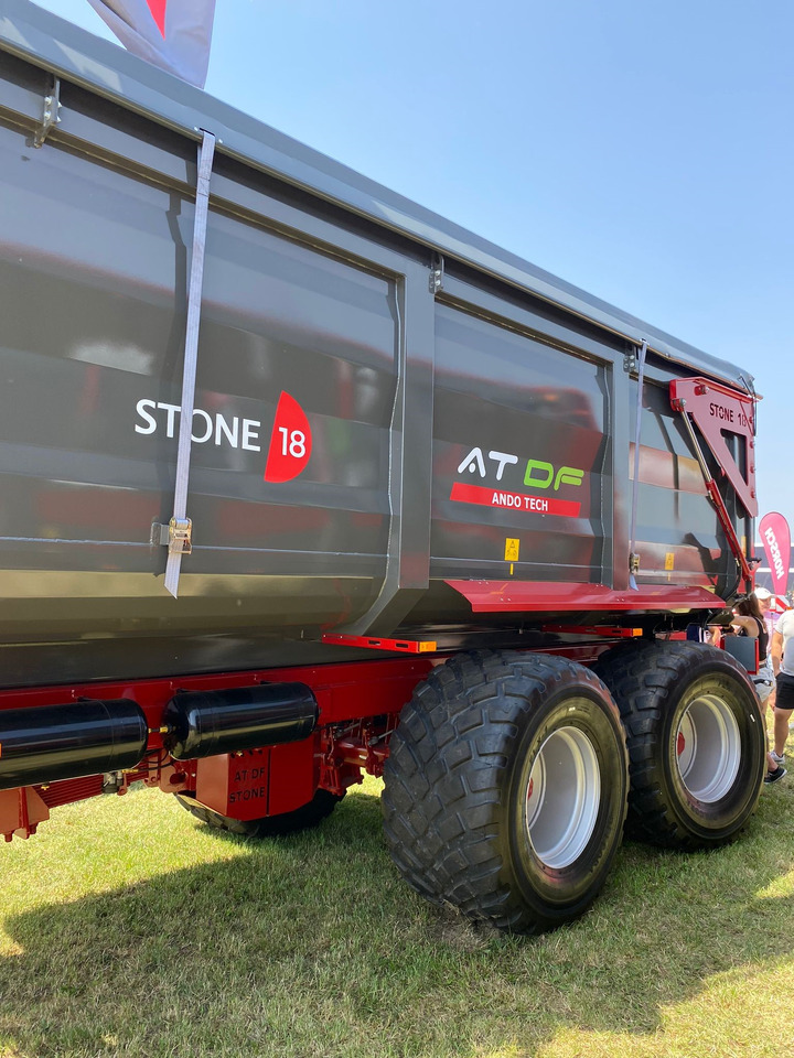 Ando Tech Tandemkipper / Trailer / Remorque / Rimorchio / Монолитный прицеп / Przyczepa skorupowa 16,3 t - Landbruk tippvogn: bilde 2 Ando Tech Tandemkipper / Trailer / Remorque / Rimorchio / Монолитный прицеп / Przyczepa skorupowa 16,3 t - Landbruk tippvogn: bilde 2