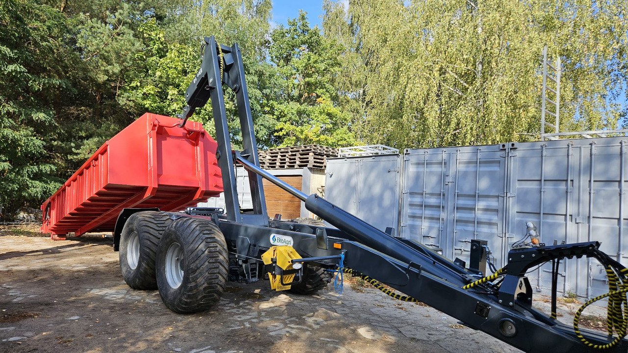 EkoAgri Hakenliftanhänger / Hooklift trailer / Remorque porte caisson / Remolque con gancho / Rimorchio a gancio /Przyczepa hakowa 18 t - Landbrukstilhenger: bilde 2 EkoAgri Hakenliftanhänger / Hooklift trailer / Remorque porte caisson / Remolque con gancho / Rimorchio a gancio /Przyczepa hakowa 18 t - Landbrukstilhenger: bilde 2