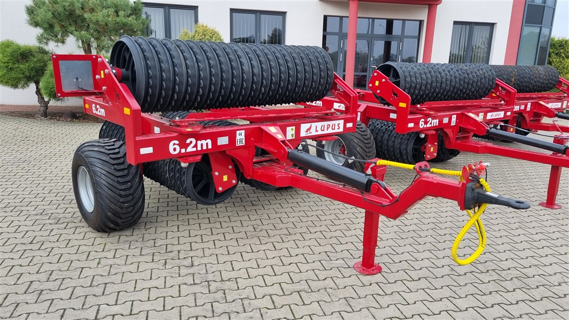 Lupus Ackerwalze / Sowing roller / Rouleau Cambridge / Wał posiewny 6,2 m - Åkertrommel: bilde 4 Lupus Ackerwalze / Sowing roller / Rouleau Cambridge / Wał posiewny 6,2 m - Åkertrommel: bilde 4