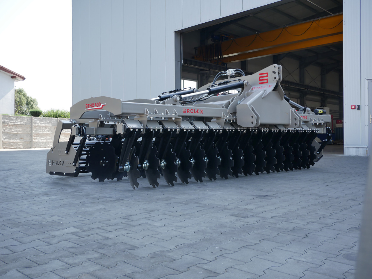 ROLEX Hydraulische Scheibenegge / Hydraulic discs harrow / Dechaumeur à disques / Erpice a dischi / Гидравлическая дисковая борона тяжёлая / Brona talerzowa hydraulicznie składana ciężka 4 m - Skålharv: bilde 1 ROLEX Hydraulische Scheibenegge / Hydraulic discs harrow / Dechaumeur à disques / Erpice a dischi / Гидравлическая дисковая борона тяжёлая / Brona talerzowa hydraulicznie składana ciężka 4 m - Skålharv: bilde 1