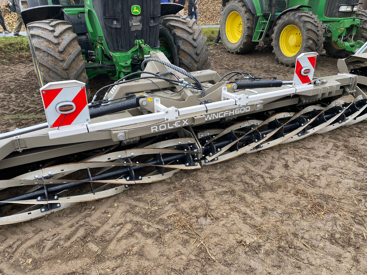 Ny Åkertrommel ROLEX Messerwalze / Knife roller / Rouleau couteau / wał nożowy 6 m: bilde 15