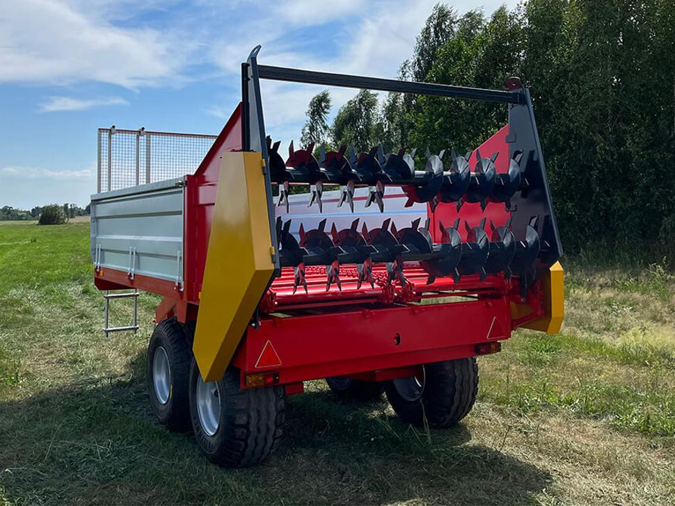 Roltrans Miststreuer / Manure spreader / Epandeur à fumier / Esparcidor de estiércol / Spandiletame / Разбрасыватель органических удобрений/ Rozrzutnik obornika N250/3 LEO 6 t - Husdyrgjødselspreder: bilde 5 Roltrans Miststreuer / Manure spreader / Epandeur à fumier / Esparcidor de estiércol / Spandiletame / Разбрасыватель органических удобрений/ Rozrzutnik obornika N250/3 LEO 6 t - Husdyrgjødselspreder: bilde 5